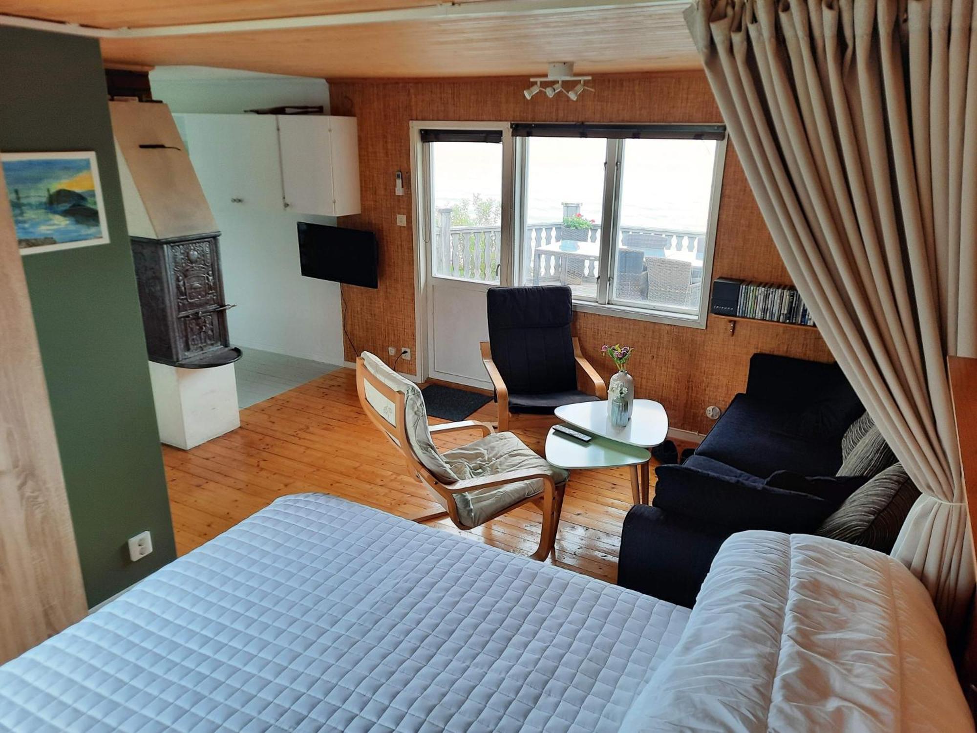 Cabin At The Sea Close To Public Beach With A Jumpingtower Hoviksnas Exterior foto