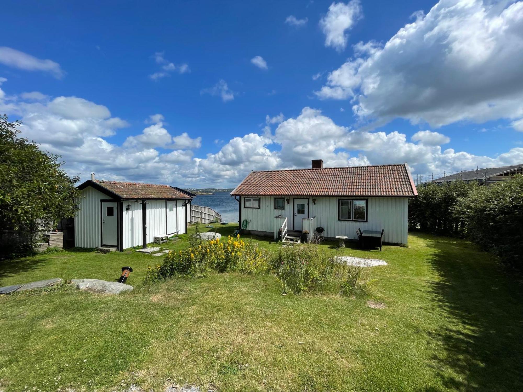 Cabin At The Sea Close To Public Beach With A Jumpingtower Hoviksnas Exterior foto