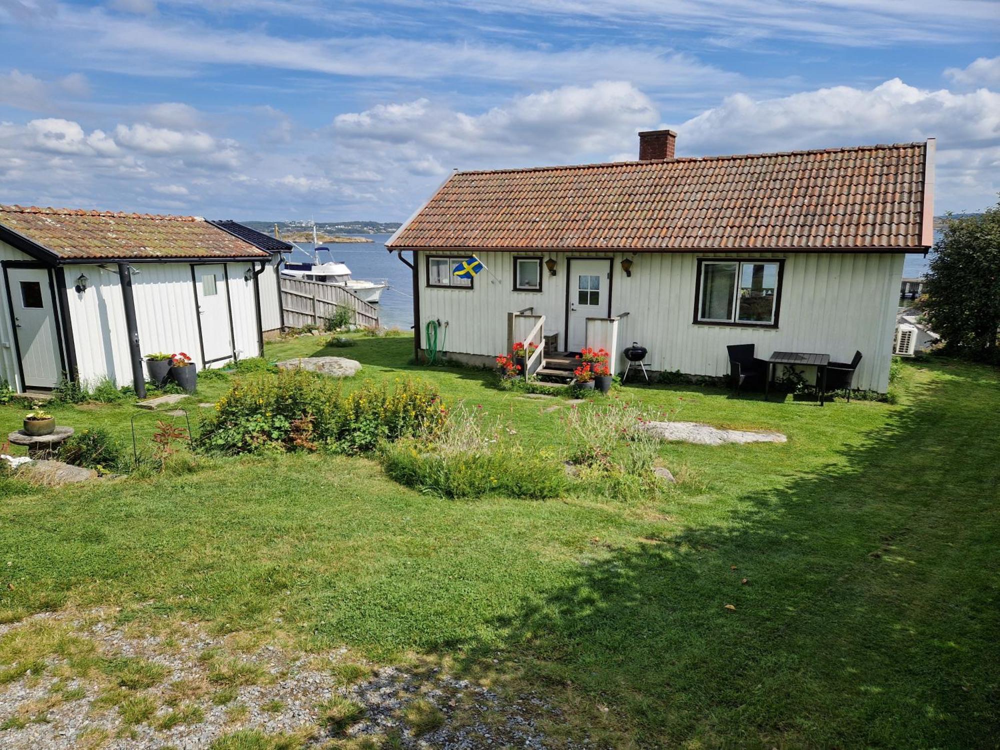 Cabin At The Sea Close To Public Beach With A Jumpingtower Hoviksnas Exterior foto