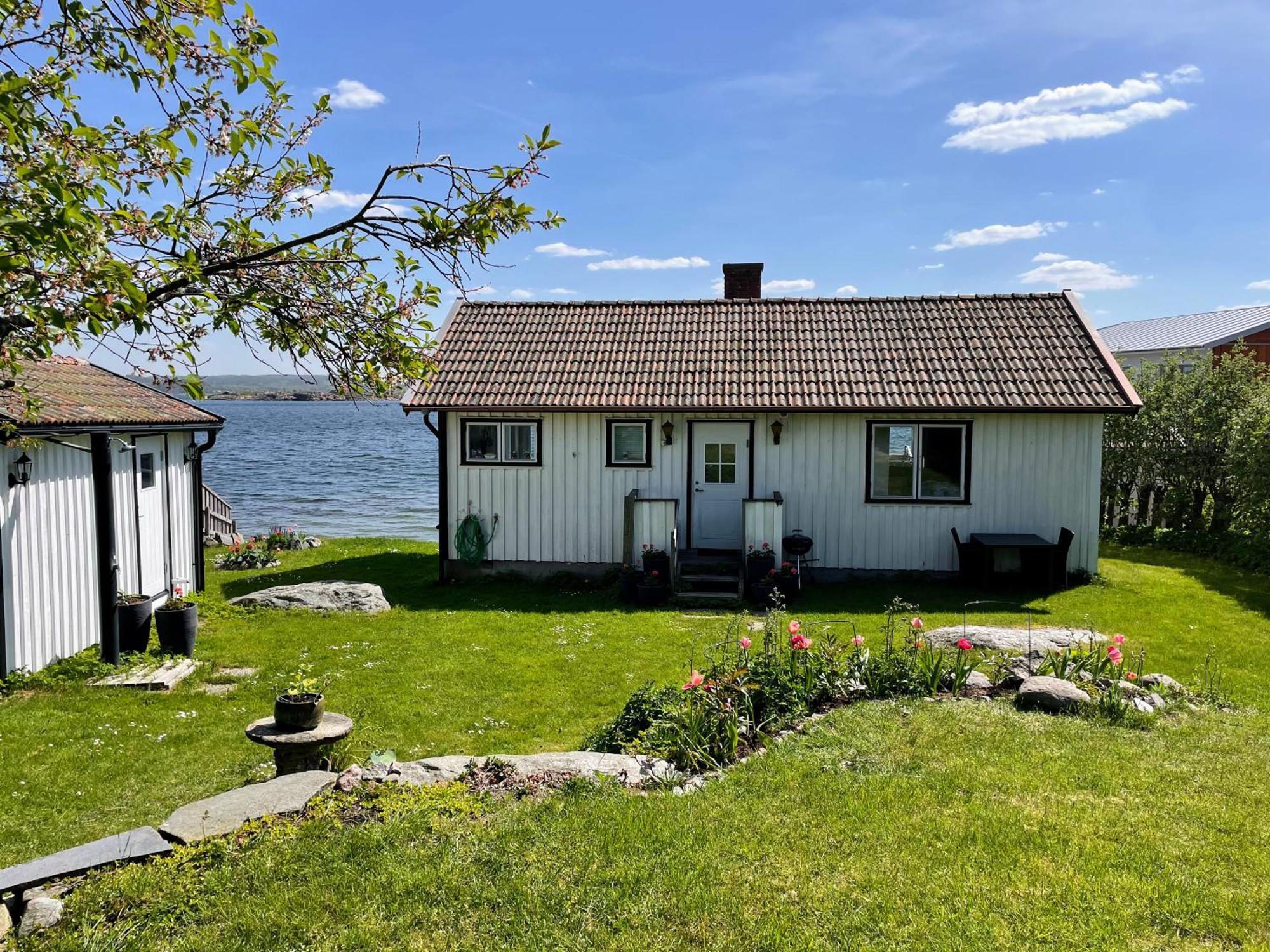Cabin At The Sea Close To Public Beach With A Jumpingtower Hoviksnas Exterior foto