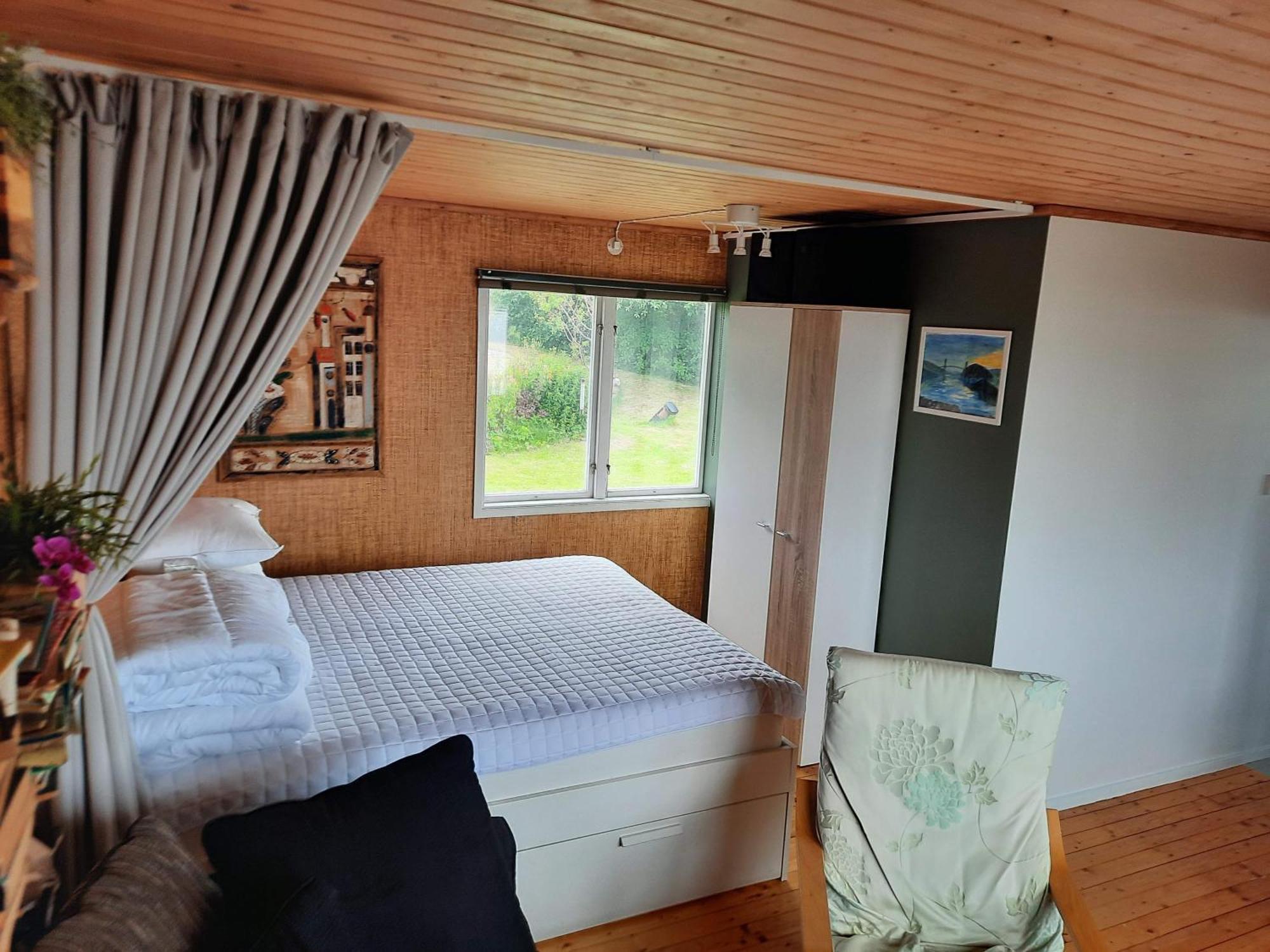 Cabin At The Sea Close To Public Beach With A Jumpingtower Hoviksnas Exterior foto