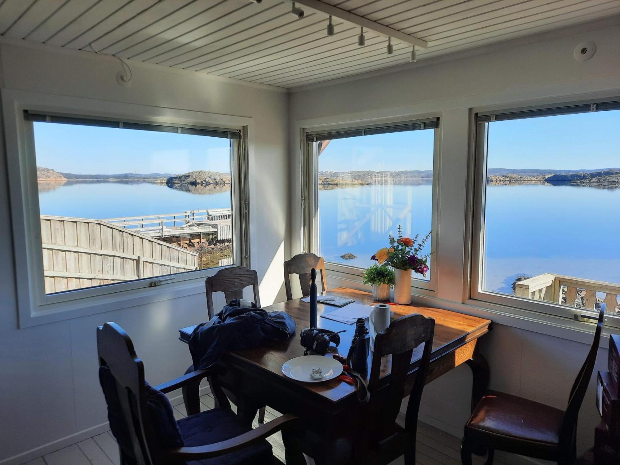 Cabin At The Sea Close To Public Beach With A Jumpingtower Hoviksnas Exterior foto
